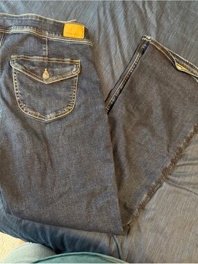 American Eagle Outfitters Dark Blue Bootcut Jeans